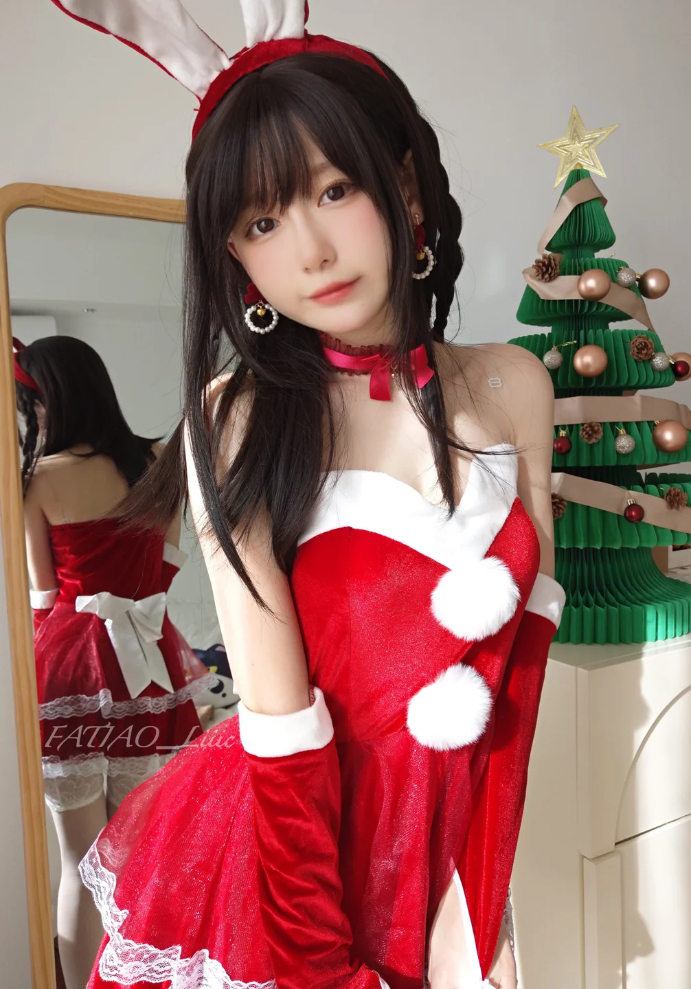 91tutu.cc@2022-12-19 いたずらっ子のウサギさんがあなたと一緒にクリスマスを過ごします🎄-022.webp