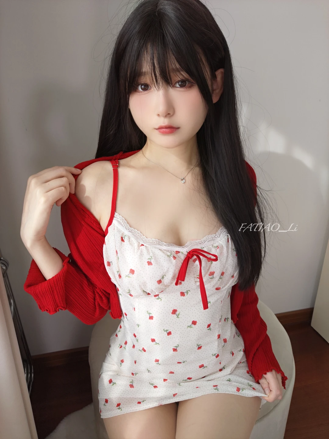91tutu.cc@迷之呆梨 – NO.053 自撮り写真24.01 春日少女-008.webp