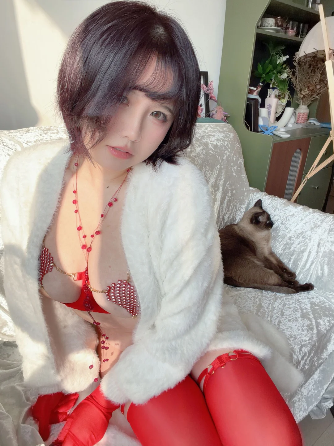 91tutu.cc@阿半今天很开心 - No.048 红啊-003.webp