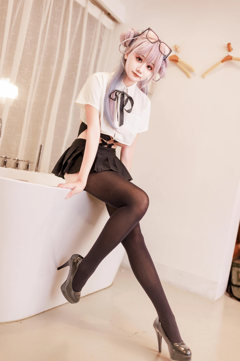 91tutu.cc@阿雪雪 - No.016 居家女高-004.webp