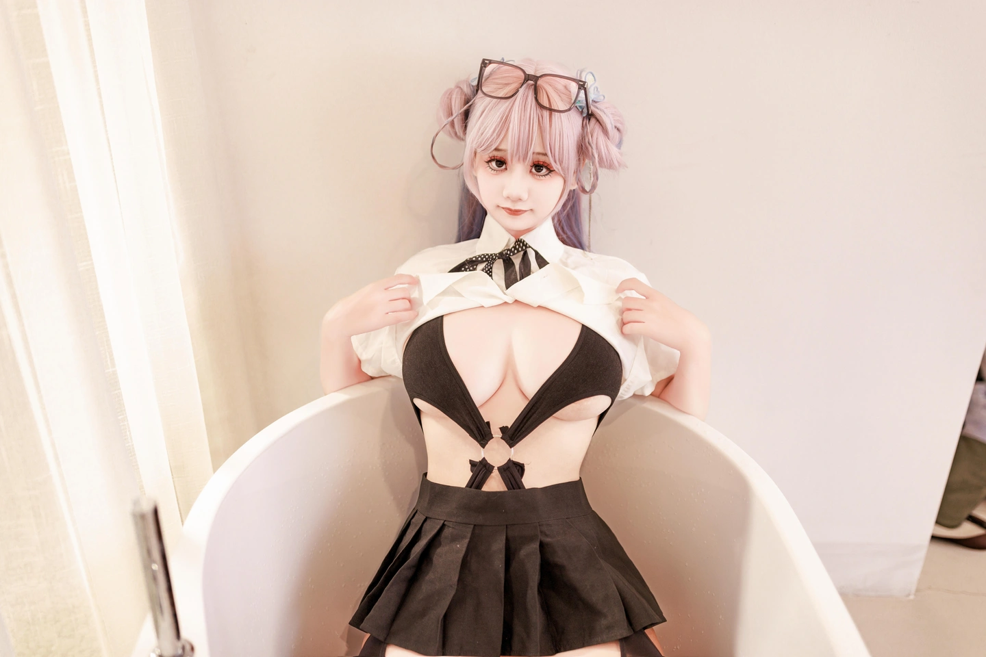 91tutu.cc@阿雪雪 - No.016 居家女高-017.webp