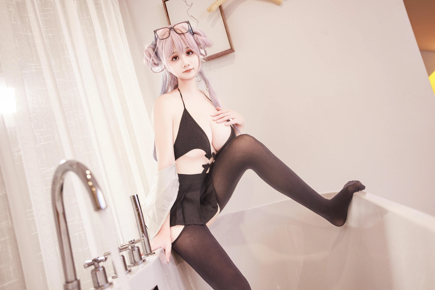 91tutu.cc@阿雪雪 - No.016 居家女高-022.webp