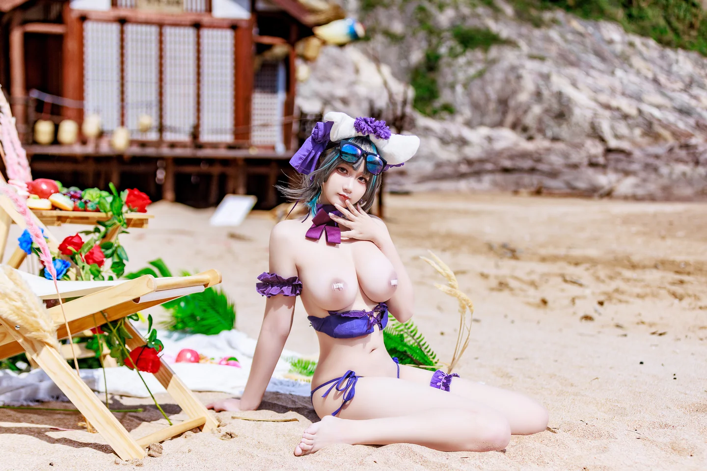 91tutu.cc@阿雪雪 - No.057 柴郡泳装-017.webp