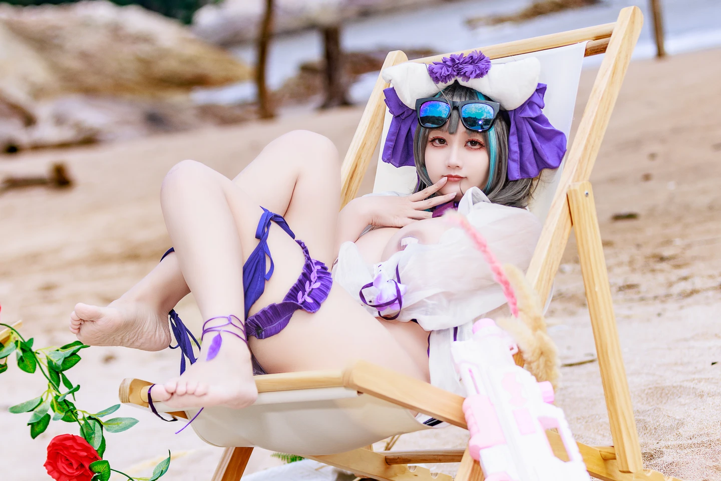 91tutu.cc@阿雪雪 - No.057 柴郡泳装-021.webp