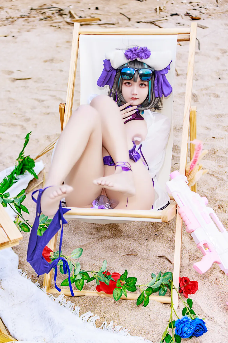 91tutu.cc@阿雪雪 - No.057 柴郡泳装-023.webp