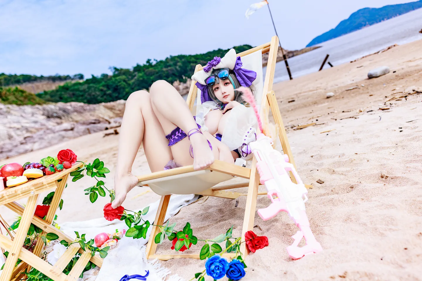 91tutu.cc@阿雪雪 - No.057 柴郡泳装-029.webp
