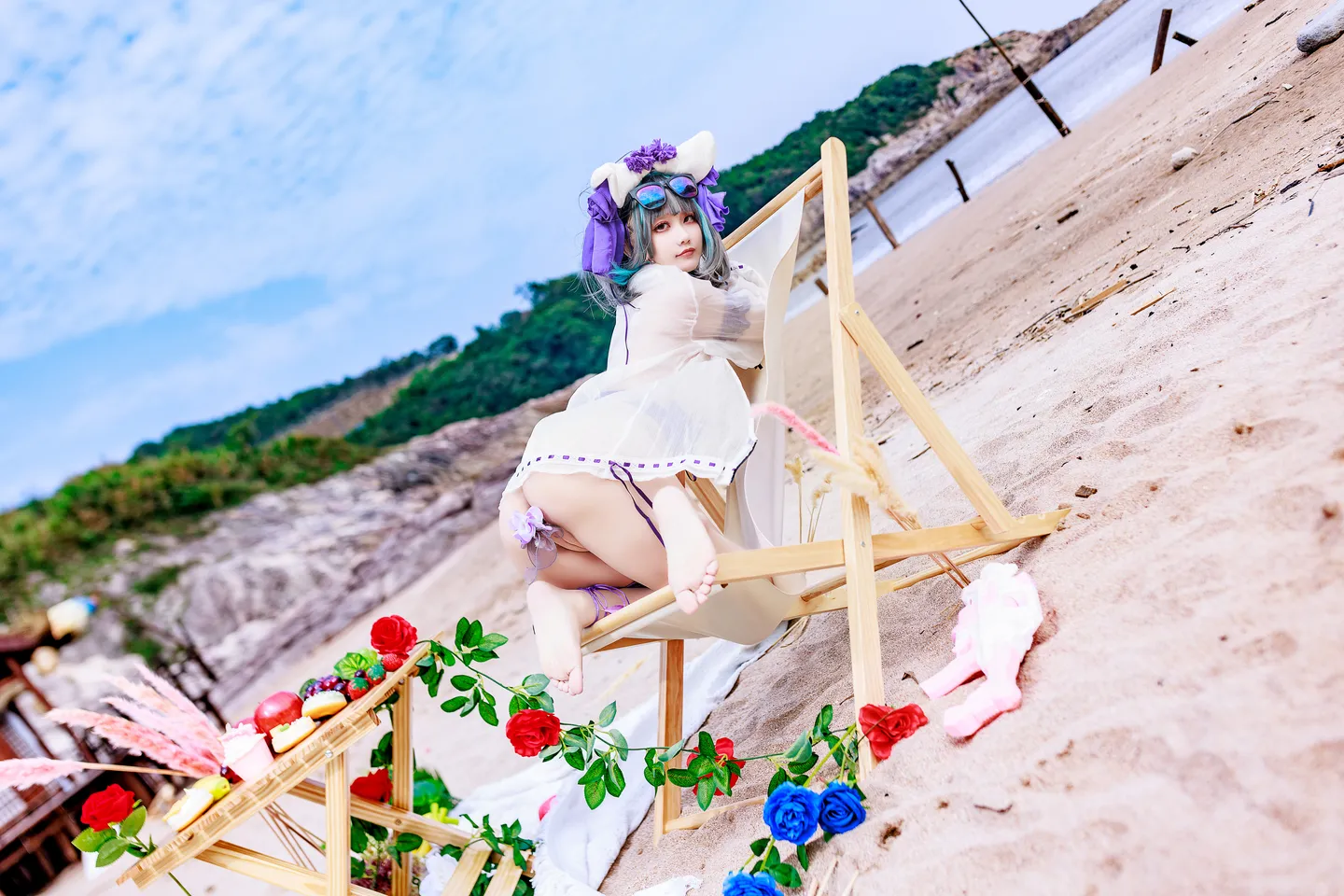 91tutu.cc@阿雪雪 - No.057 柴郡泳装-032.webp