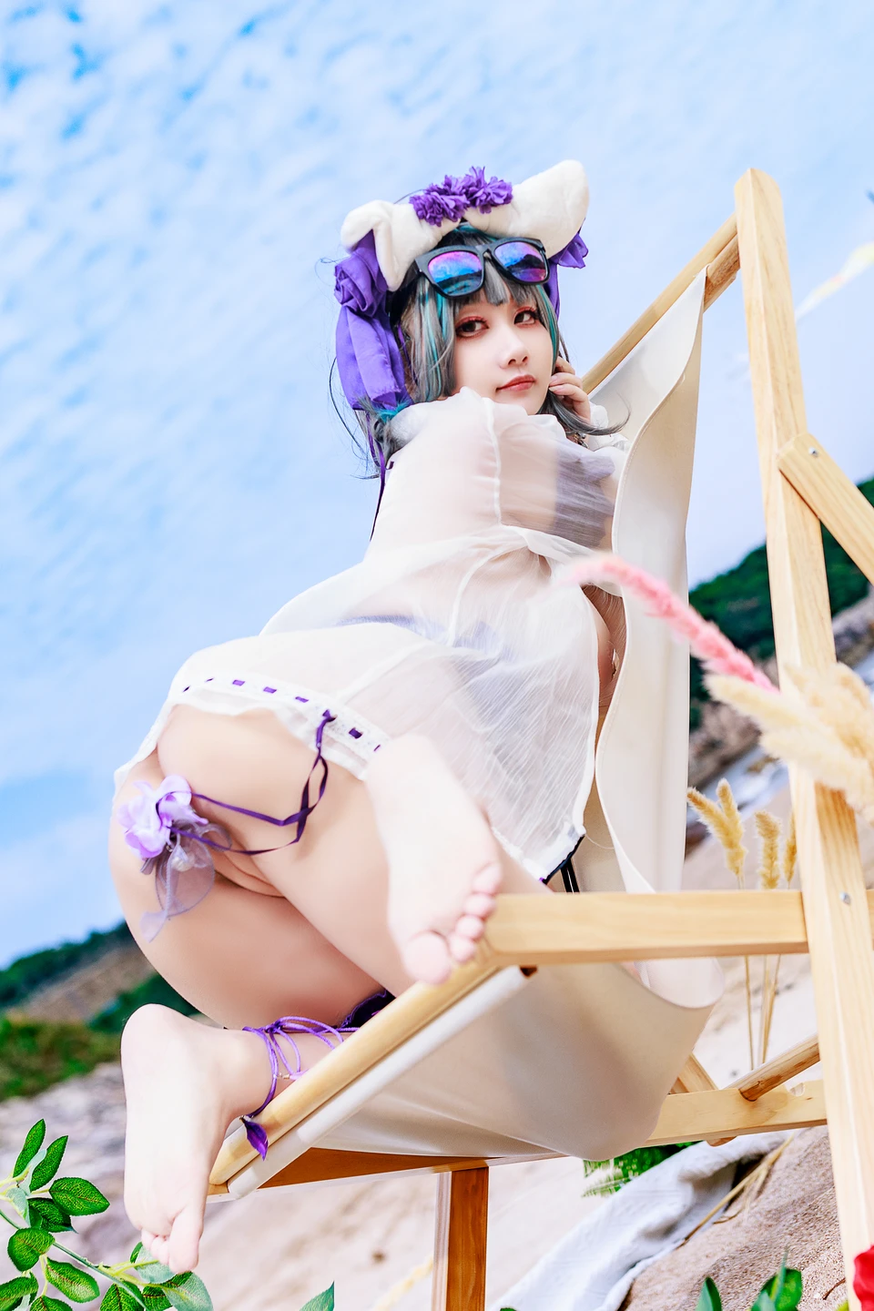 91tutu.cc@阿雪雪 - No.057 柴郡泳装-033.webp