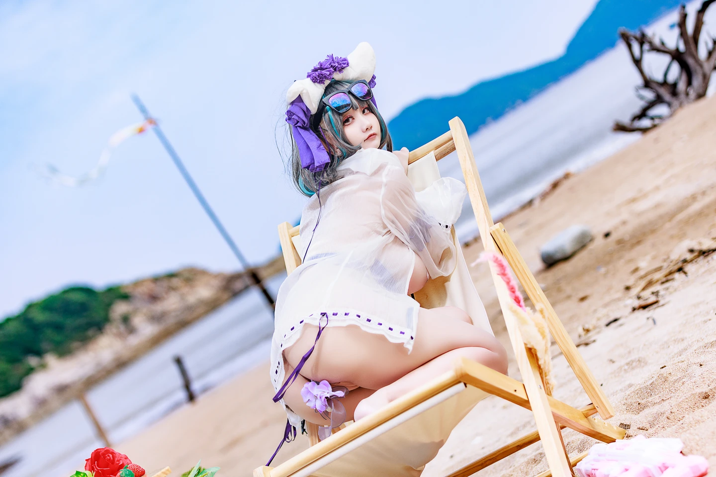 91tutu.cc@阿雪雪 - No.057 柴郡泳装-037.webp