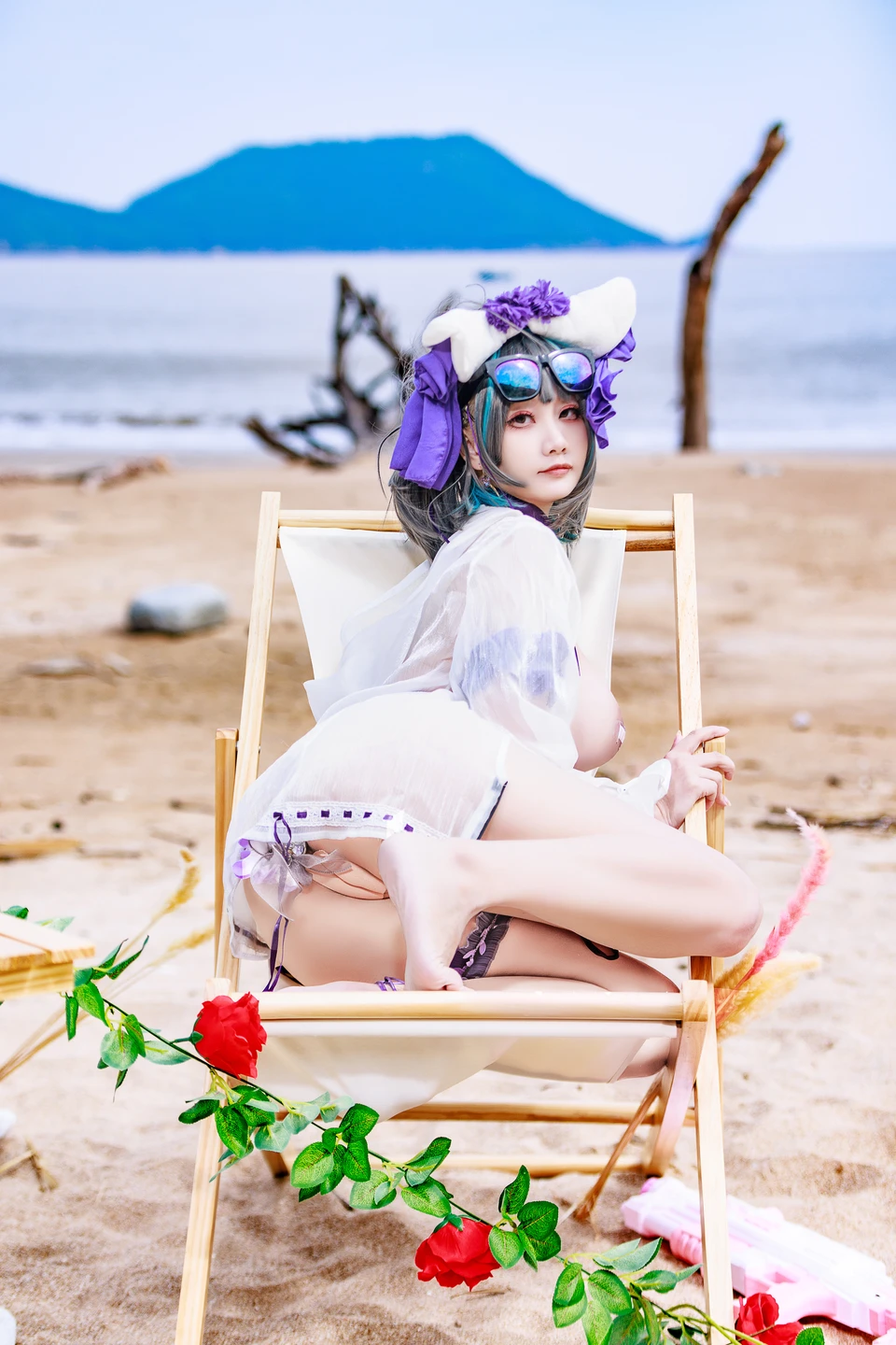 91tutu.cc@阿雪雪 - No.057 柴郡泳装-040.webp