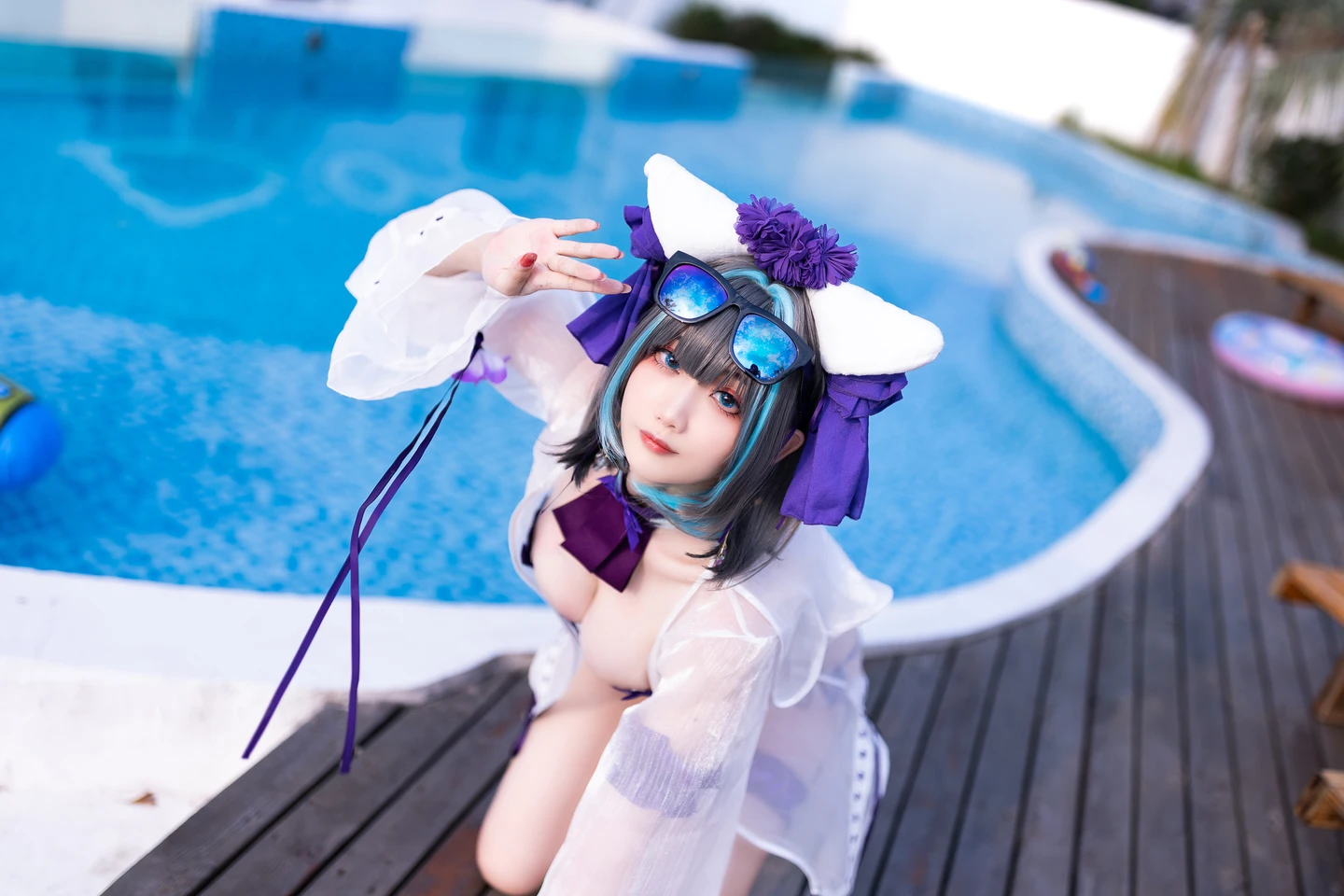 91tutu.cc@阿雪雪 - No.057 柴郡泳装-066.webp