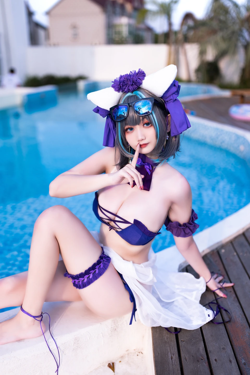 91tutu.cc@阿雪雪 - No.057 柴郡泳装-073.webp