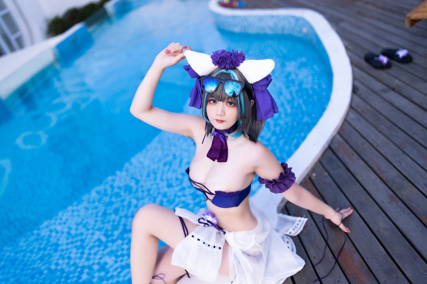 91tutu.cc@阿雪雪 - No.057 柴郡泳装-076.webp