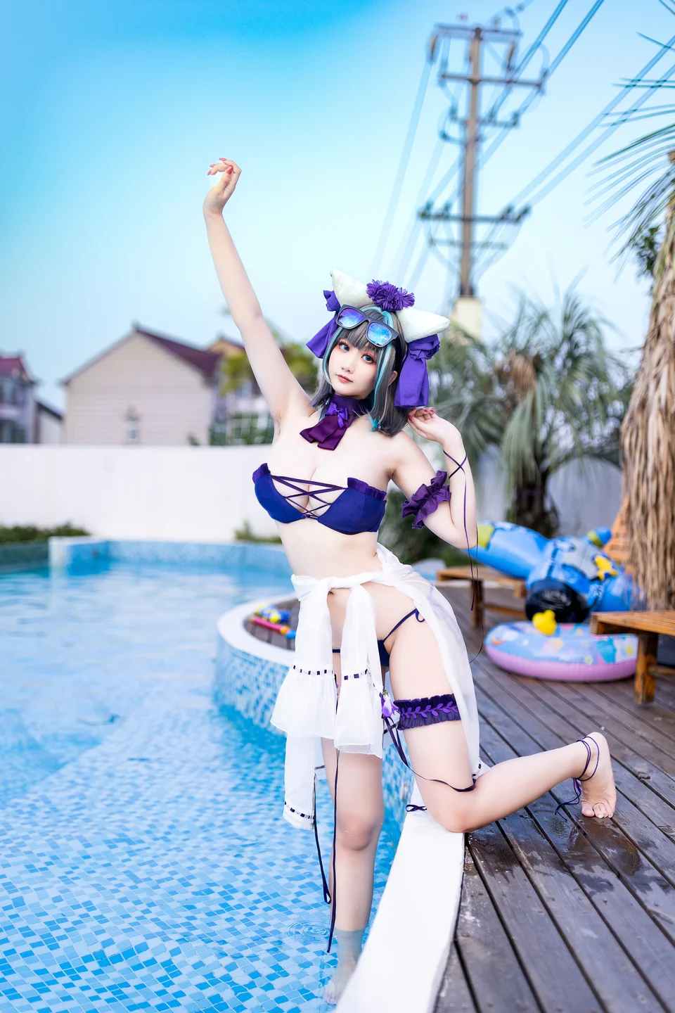 91tutu.cc@阿雪雪 - No.057 柴郡泳装-083.webp
