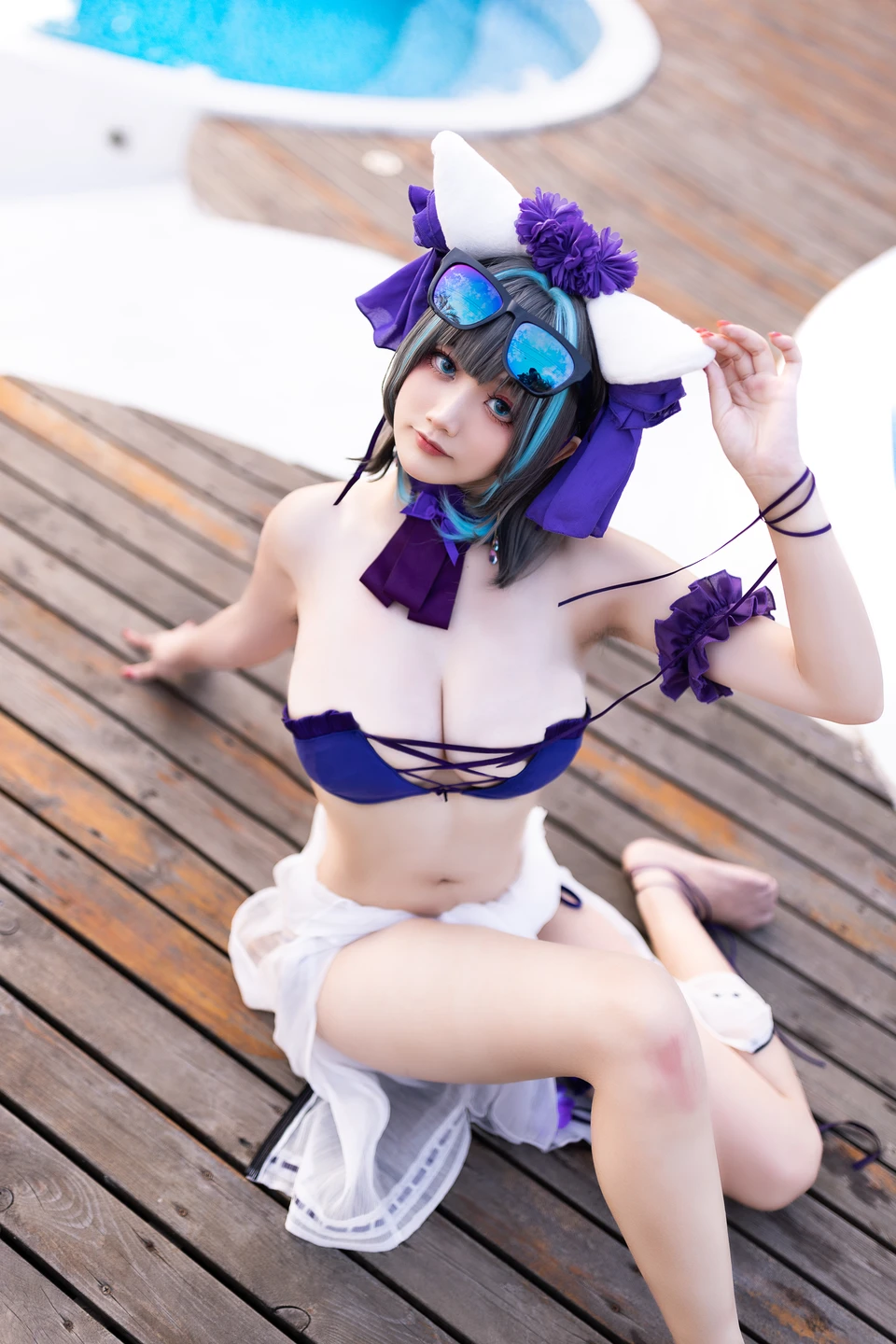91tutu.cc@阿雪雪 - No.057 柴郡泳装-086.webp