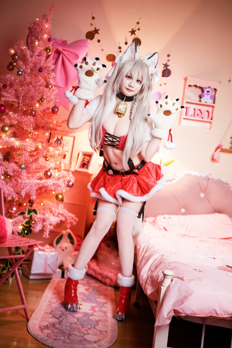 91tutu.cc@阿雪雪 - No.064 圣诞夕立-002.webp