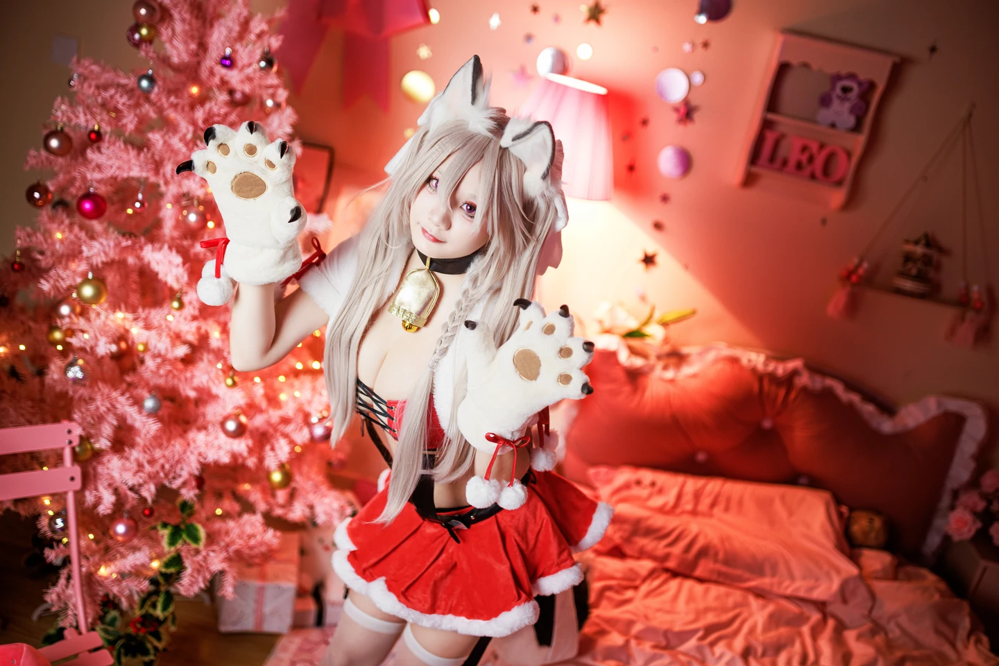 91tutu.cc@阿雪雪 - No.064 圣诞夕立-004.webp