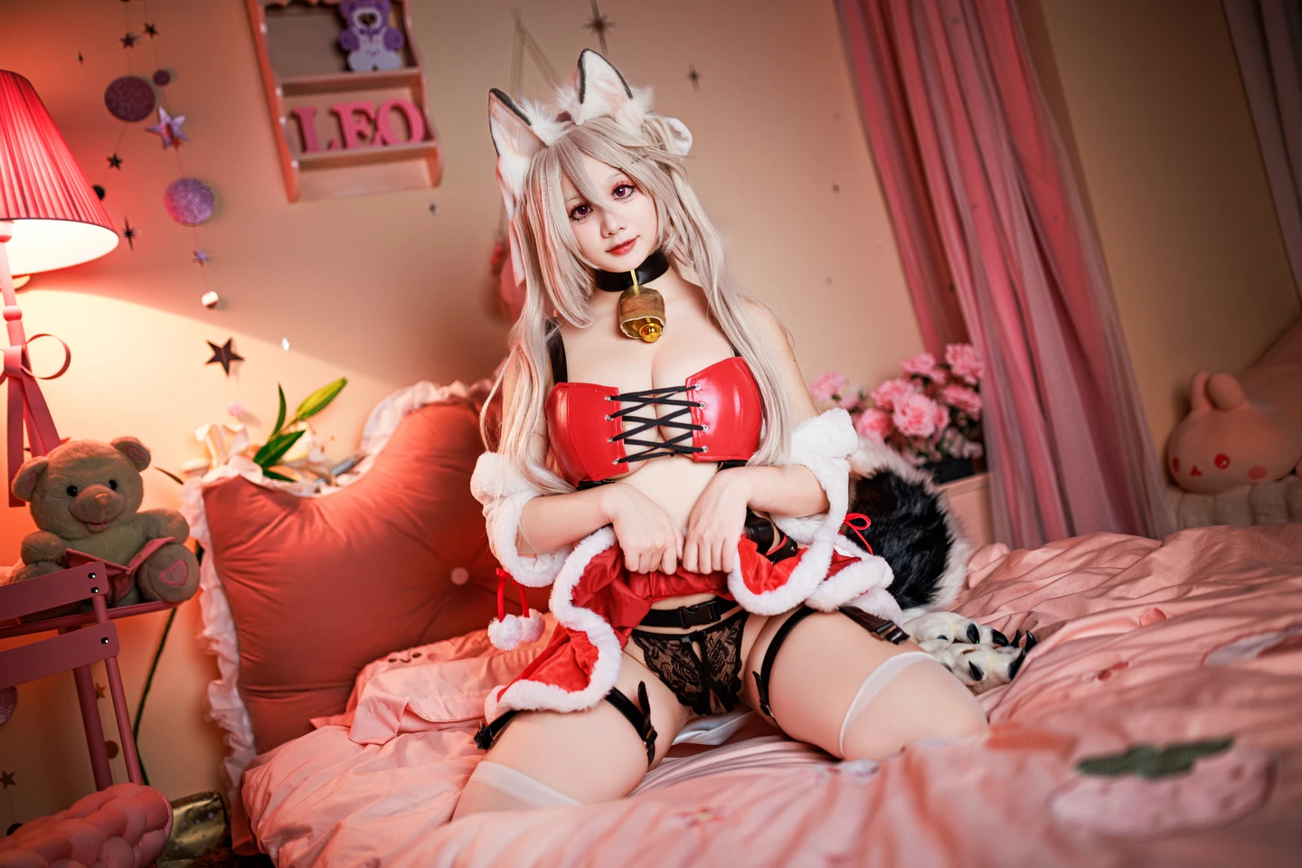91tutu.cc@阿雪雪 - No.064 圣诞夕立-005.webp