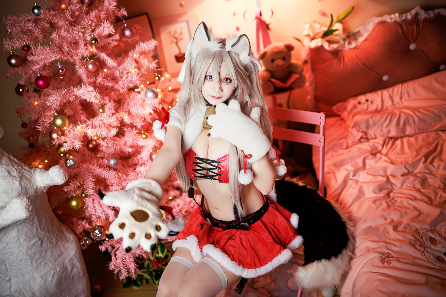 91tutu.cc@阿雪雪 - No.064 圣诞夕立-008.webp