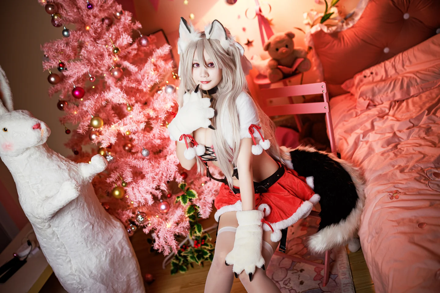 91tutu.cc@阿雪雪 - No.064 圣诞夕立-010.webp