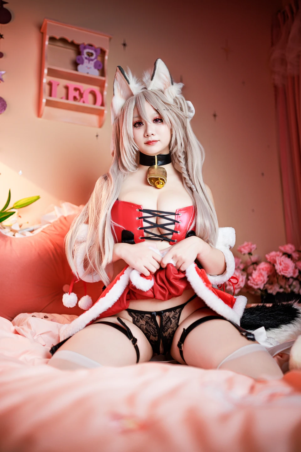 91tutu.cc@阿雪雪 - No.064 圣诞夕立-013.webp