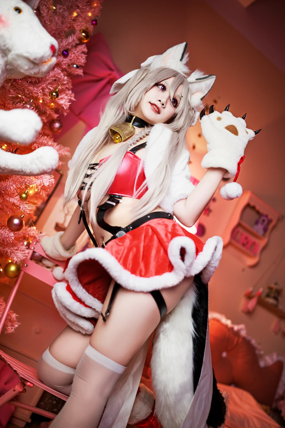 91tutu.cc@阿雪雪 - No.064 圣诞夕立-024.webp