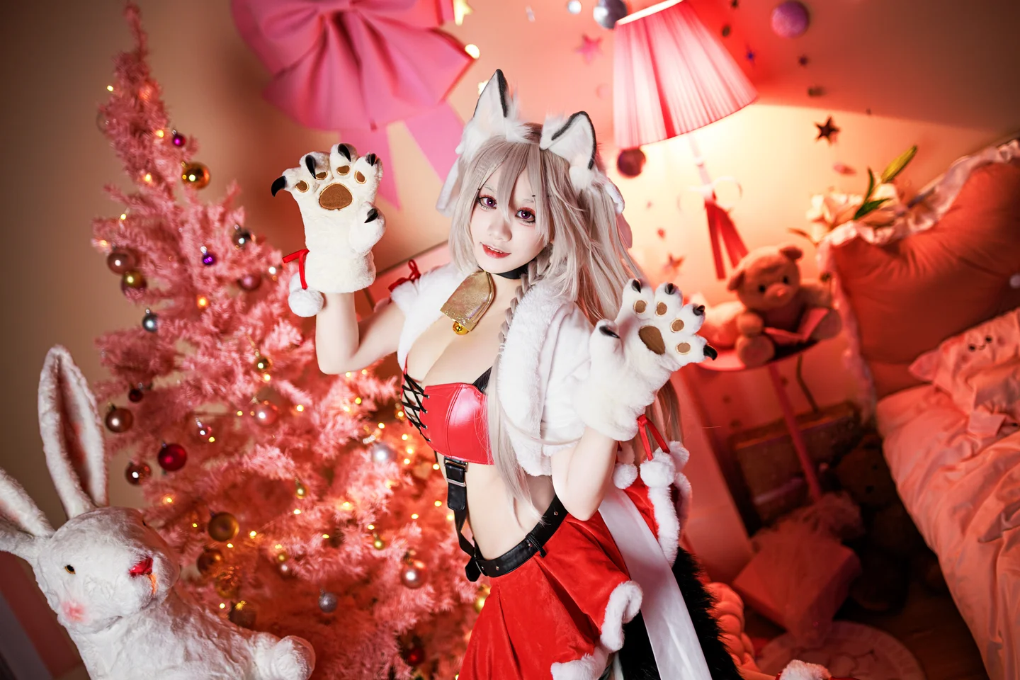91tutu.cc@阿雪雪 - No.064 圣诞夕立-032.webp