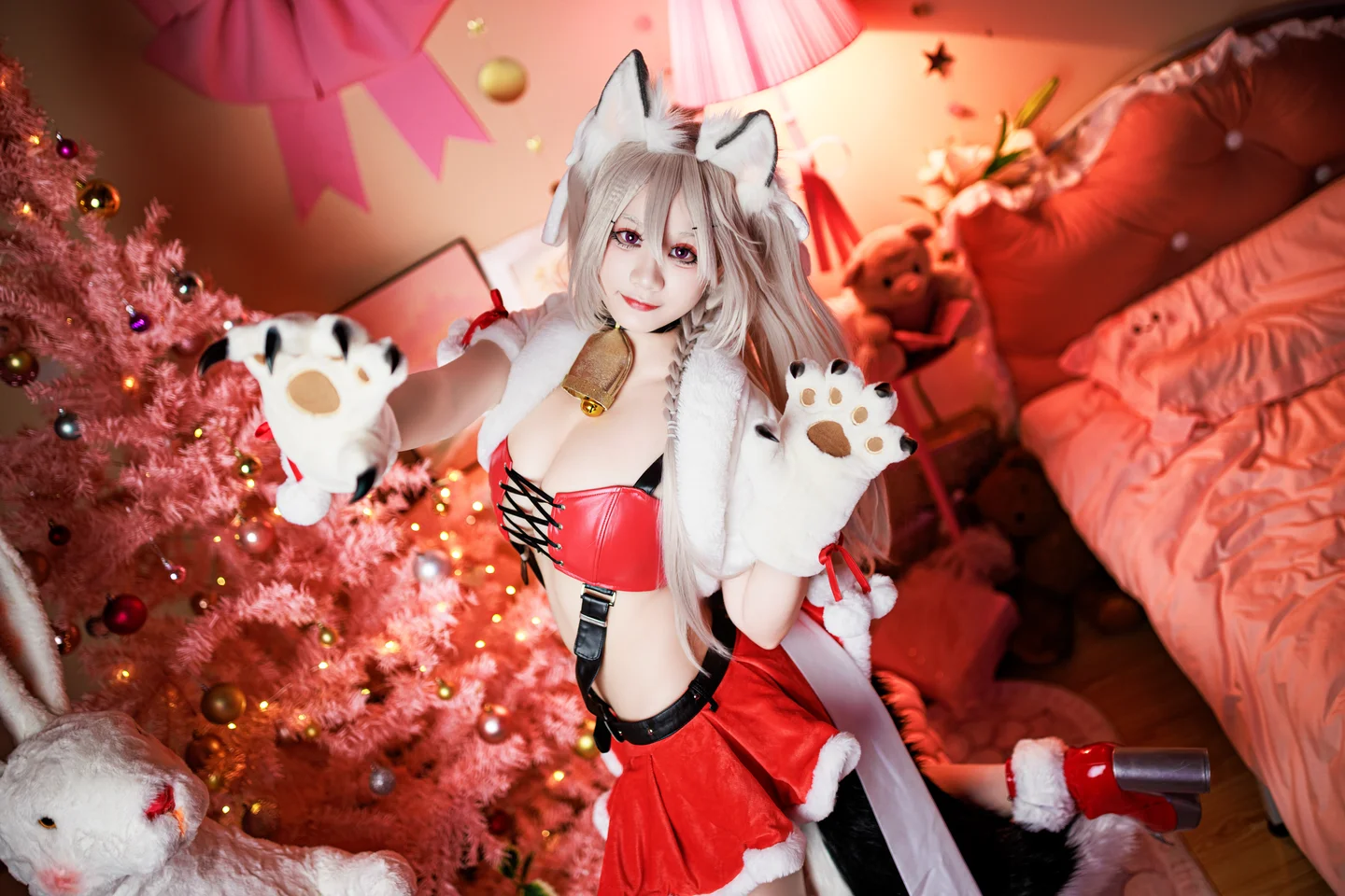 91tutu.cc@阿雪雪 - No.064 圣诞夕立-034.webp