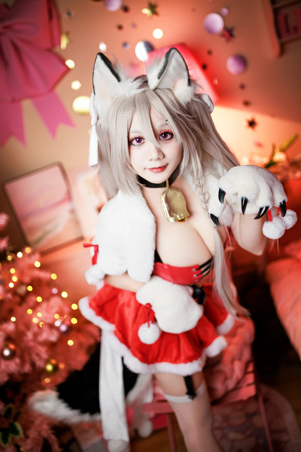 91tutu.cc@阿雪雪 - No.064 圣诞夕立-042.webp