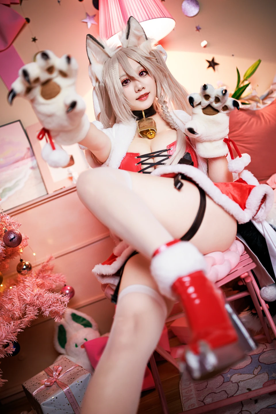 91tutu.cc@阿雪雪 - No.064 圣诞夕立-052.webp