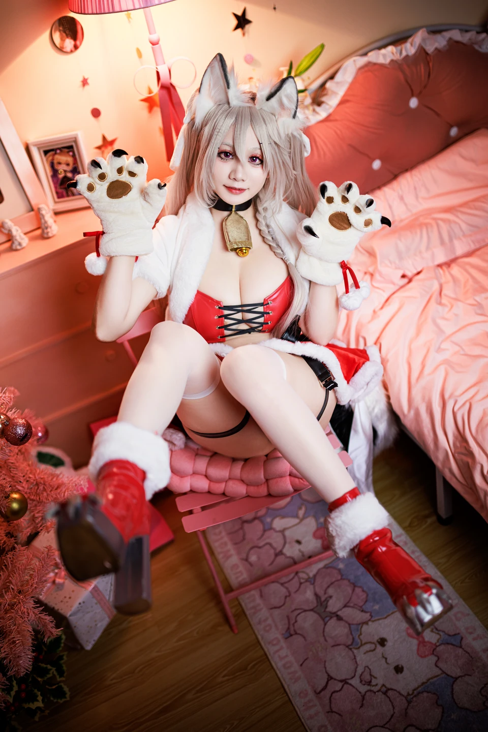 91tutu.cc@阿雪雪 - No.064 圣诞夕立-056.webp