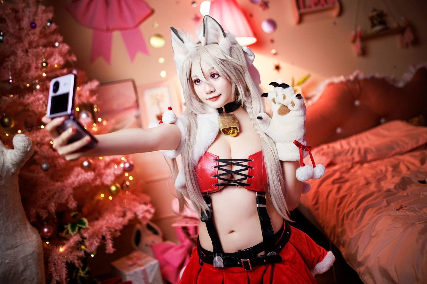 91tutu.cc@阿雪雪 - No.064 圣诞夕立-058.webp