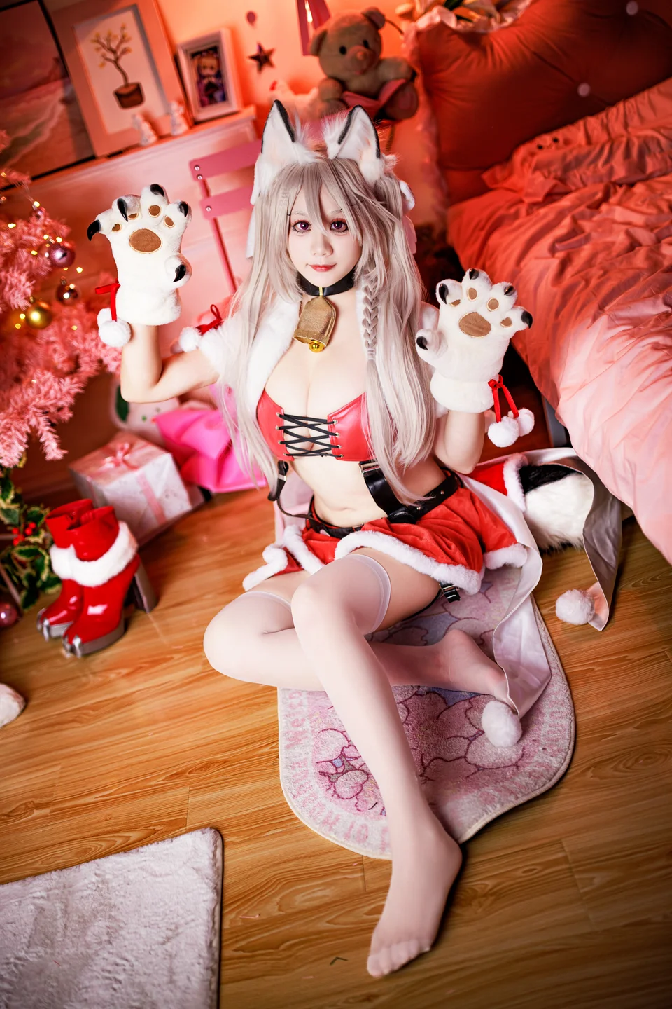 91tutu.cc@阿雪雪 - No.064 圣诞夕立-060.webp