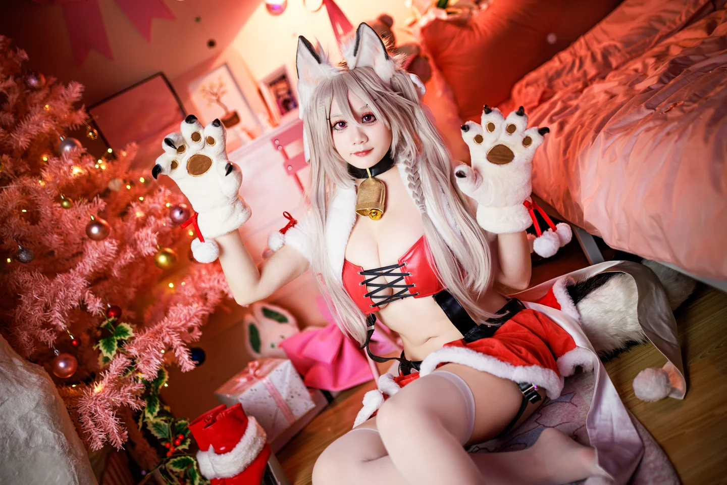 91tutu.cc@阿雪雪 - No.064 圣诞夕立-062.webp
