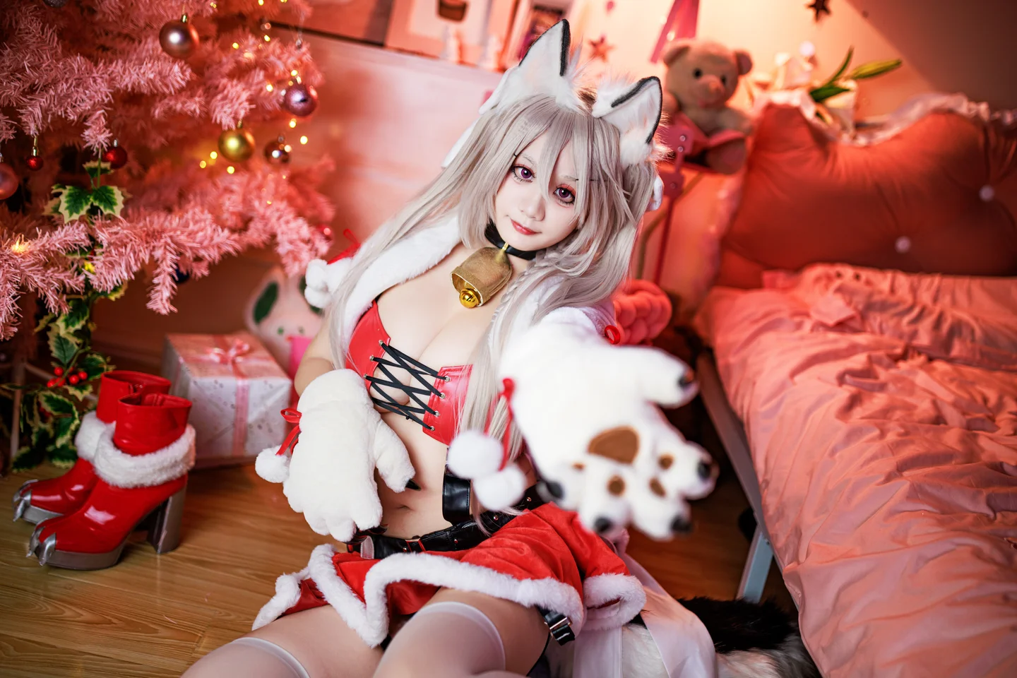 91tutu.cc@阿雪雪 - No.064 圣诞夕立-066.webp