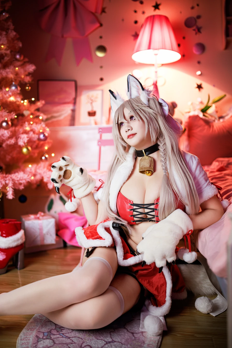 91tutu.cc@阿雪雪 - No.064 圣诞夕立-068.webp