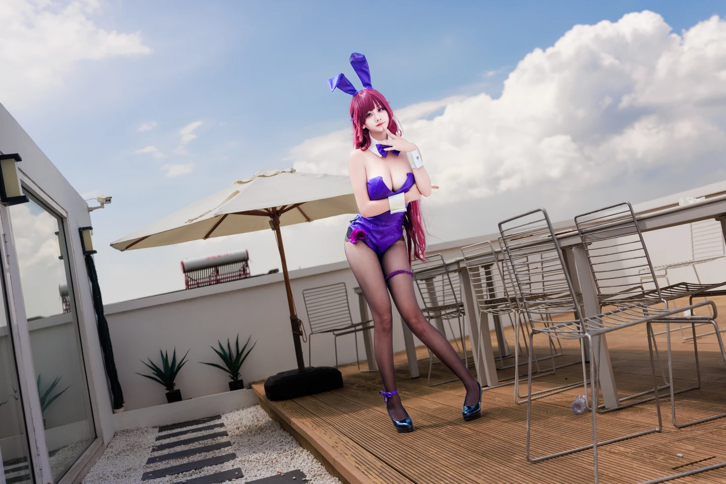 91tutu.cc@阿雪雪 - No.065 FGO 斯卡哈 兔女郎-078.webp