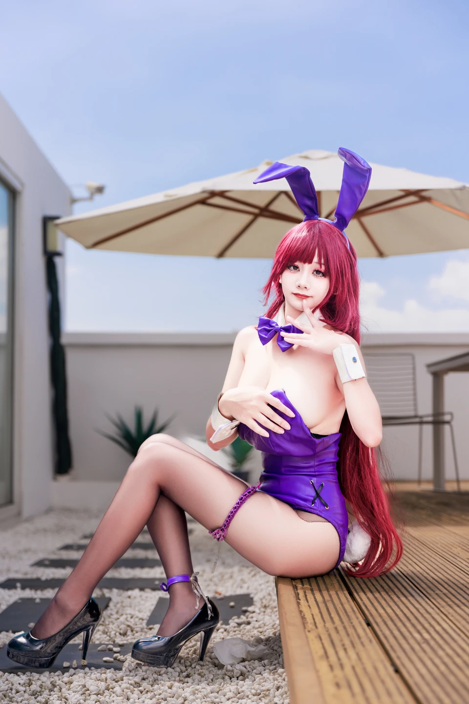 91tutu.cc@阿雪雪 - No.065 FGO 斯卡哈 兔女郎-098.webp