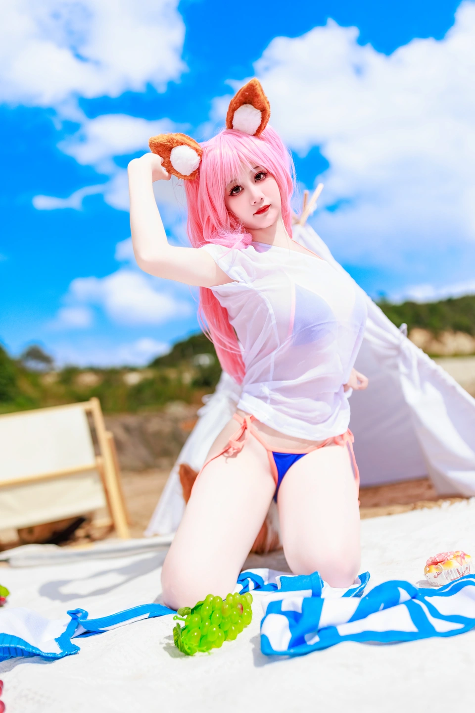 91tutu.cc@阿雪雪 - No.079 FGO 玉藻前 泳装-018.webp