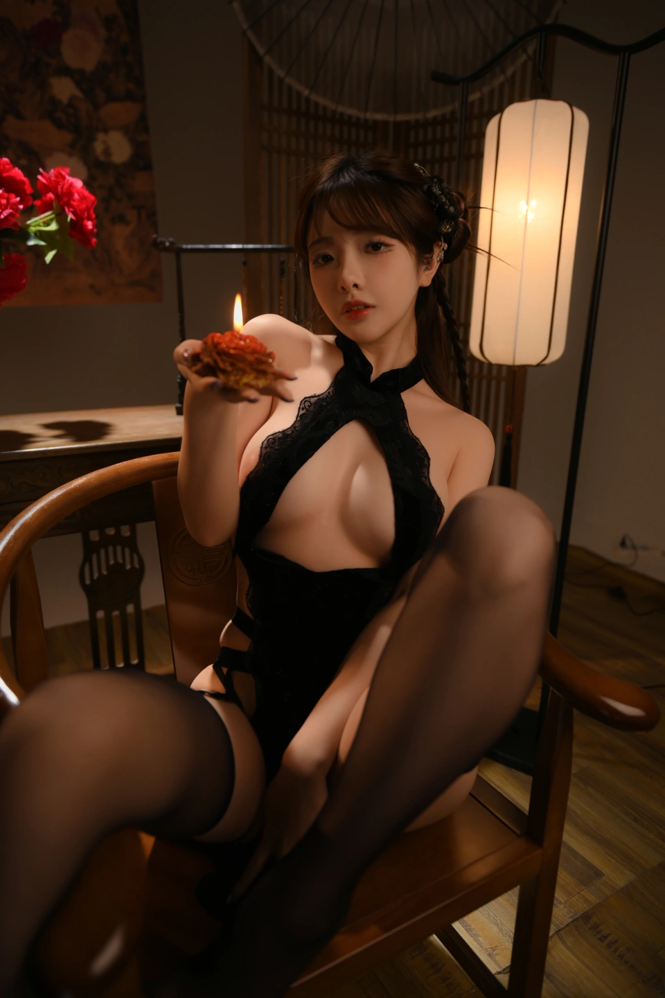 91tutu.cc@雯妹不讲道理 - No.115 烛 温度-003.webp