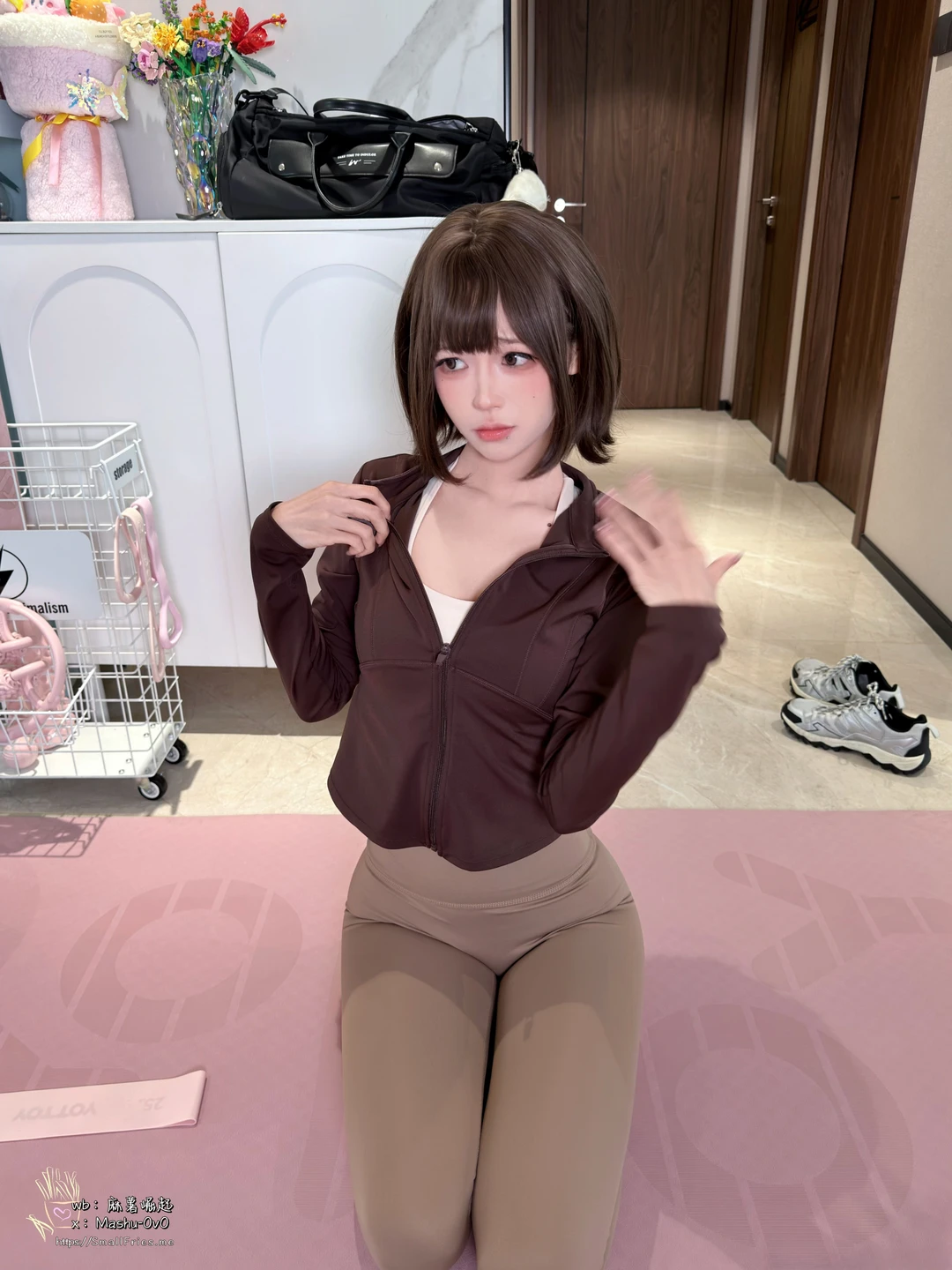 91tutu.cc@麻薯大王 - No.016 瑜伽垫上的越界-022.webp
