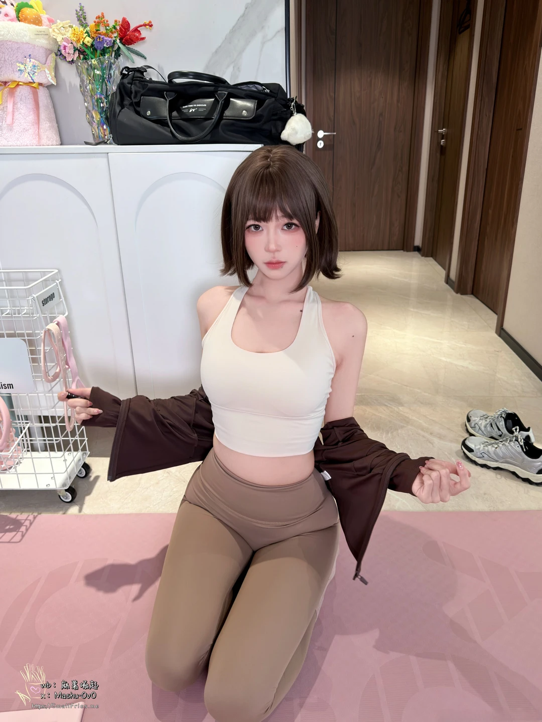 91tutu.cc@麻薯大王 - No.016 瑜伽垫上的越界-025.webp