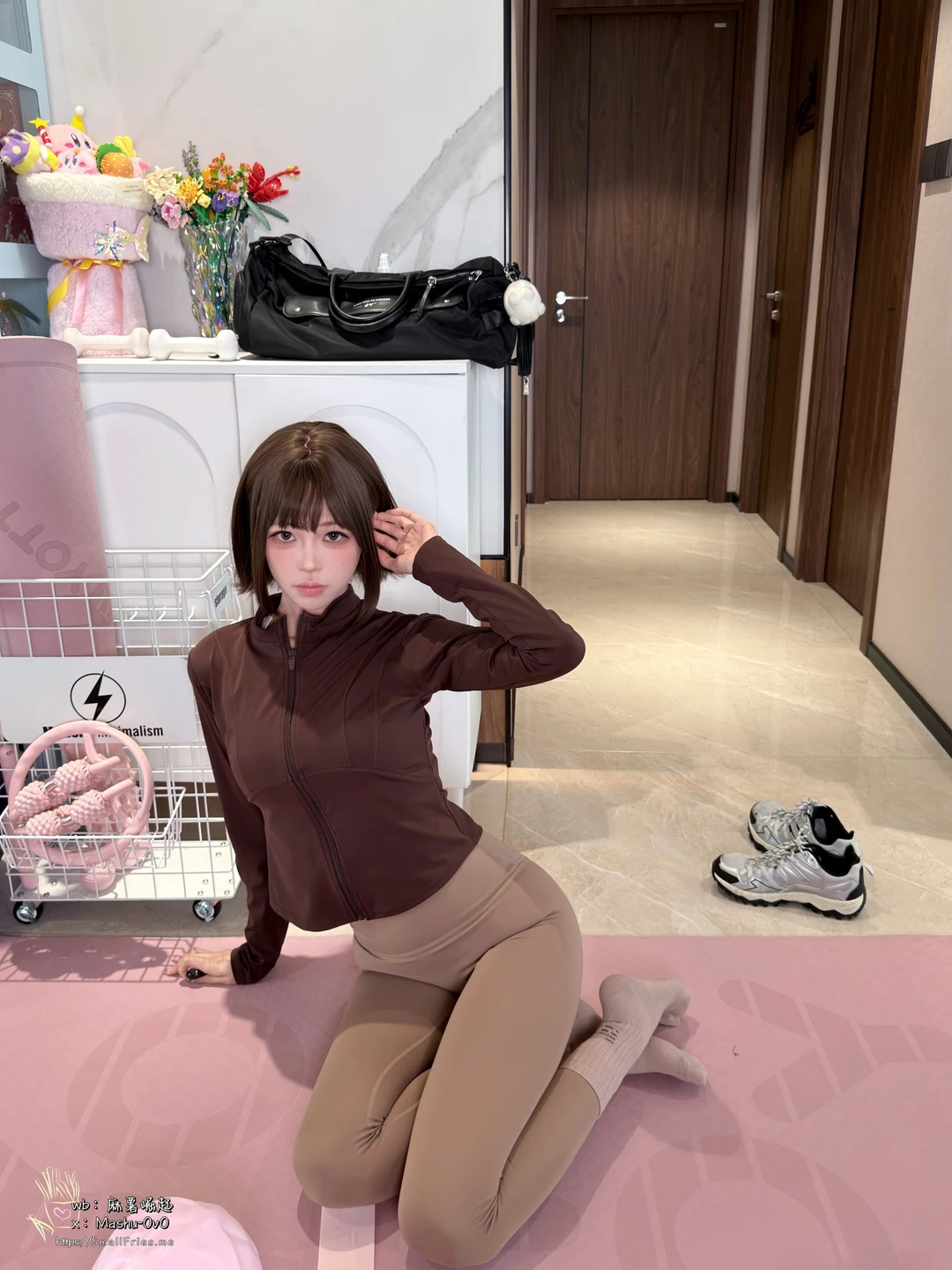 91tutu.cc@麻薯大王 - No.016 瑜伽垫上的越界-067.webp