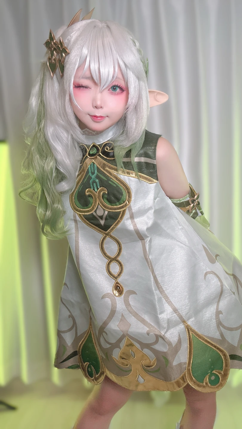 91tutu.cc@ChuChu♡MAGIC _🎂🎉【誕生日記念】原⚫︎くじ🎂🎉_ナヒーダ写真集_82P,1V_1_78GB-004.webp