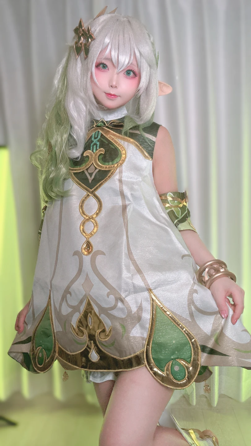 91tutu.cc@ChuChu♡MAGIC _🎂🎉【誕生日記念】原⚫︎くじ🎂🎉_ナヒーダ写真集_82P,1V_1_78GB-005.webp