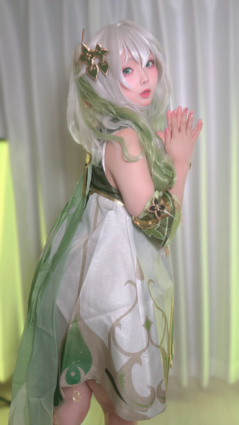 91tutu.cc@ChuChu♡MAGIC _🎂🎉【誕生日記念】原⚫︎くじ🎂🎉_ナヒーダ写真集_82P,1V_1_78GB-006.webp