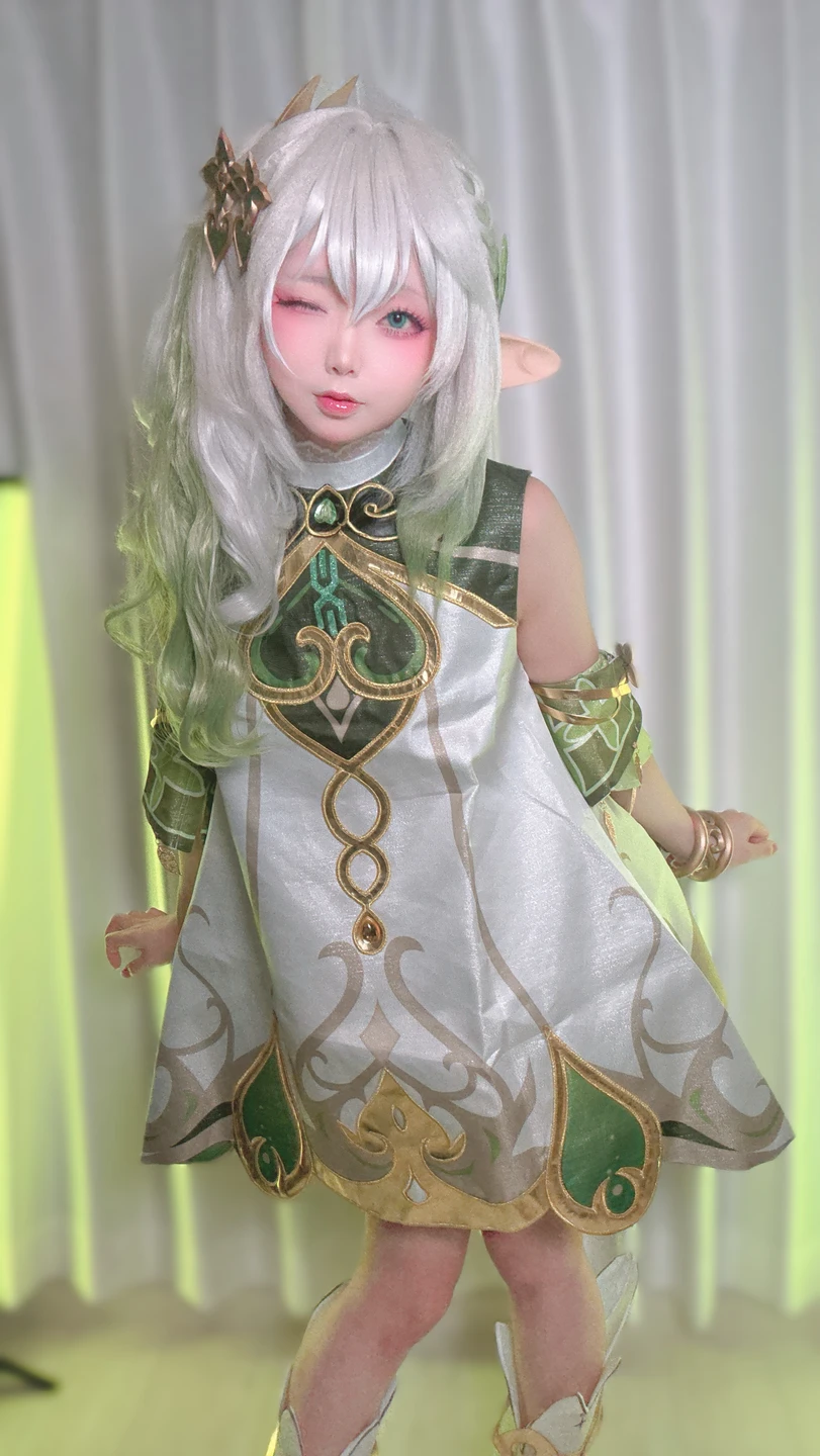 91tutu.cc@ChuChu♡MAGIC _🎂🎉【誕生日記念】原⚫︎くじ🎂🎉_ナヒーダ写真集_82P,1V_1_78GB-007.webp