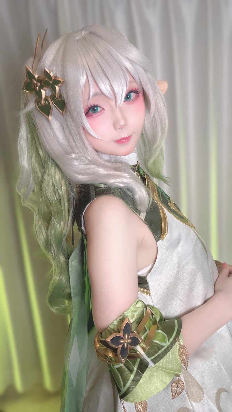 91tutu.cc@ChuChu♡MAGIC _🎂🎉【誕生日記念】原⚫︎くじ🎂🎉_ナヒーダ写真集_82P,1V_1_78GB-008.webp