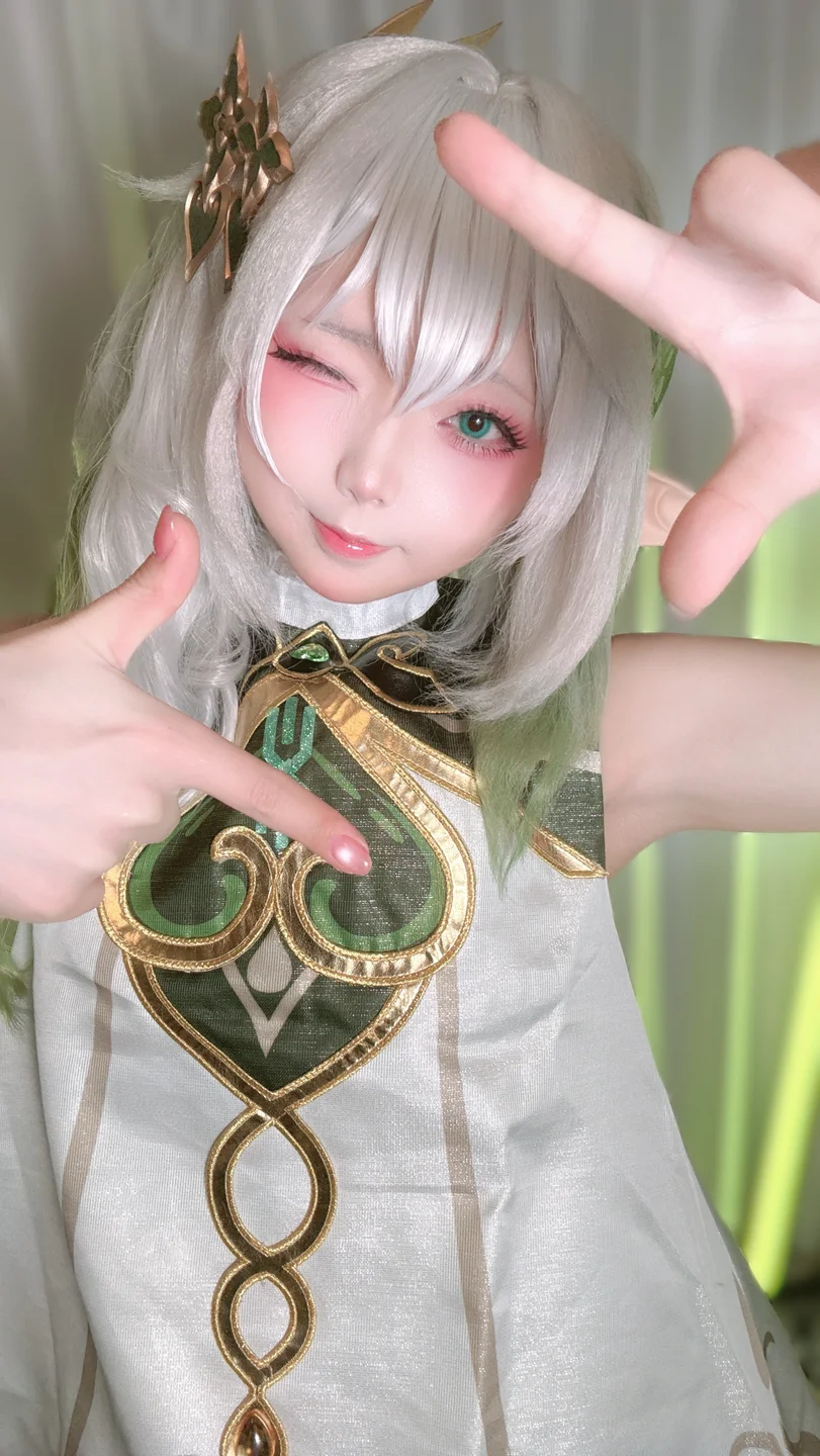 91tutu.cc@ChuChu♡MAGIC _🎂🎉【誕生日記念】原⚫︎くじ🎂🎉_ナヒーダ写真集_82P,1V_1_78GB-015.webp