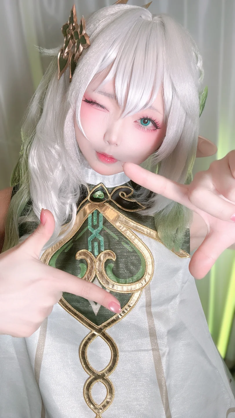 91tutu.cc@ChuChu♡MAGIC _🎂🎉【誕生日記念】原⚫︎くじ🎂🎉_ナヒーダ写真集_82P,1V_1_78GB-016.webp